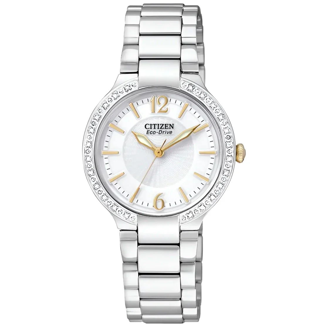 E031-S078016 Reloj Citizen Eco-Drive de dama correa de metal