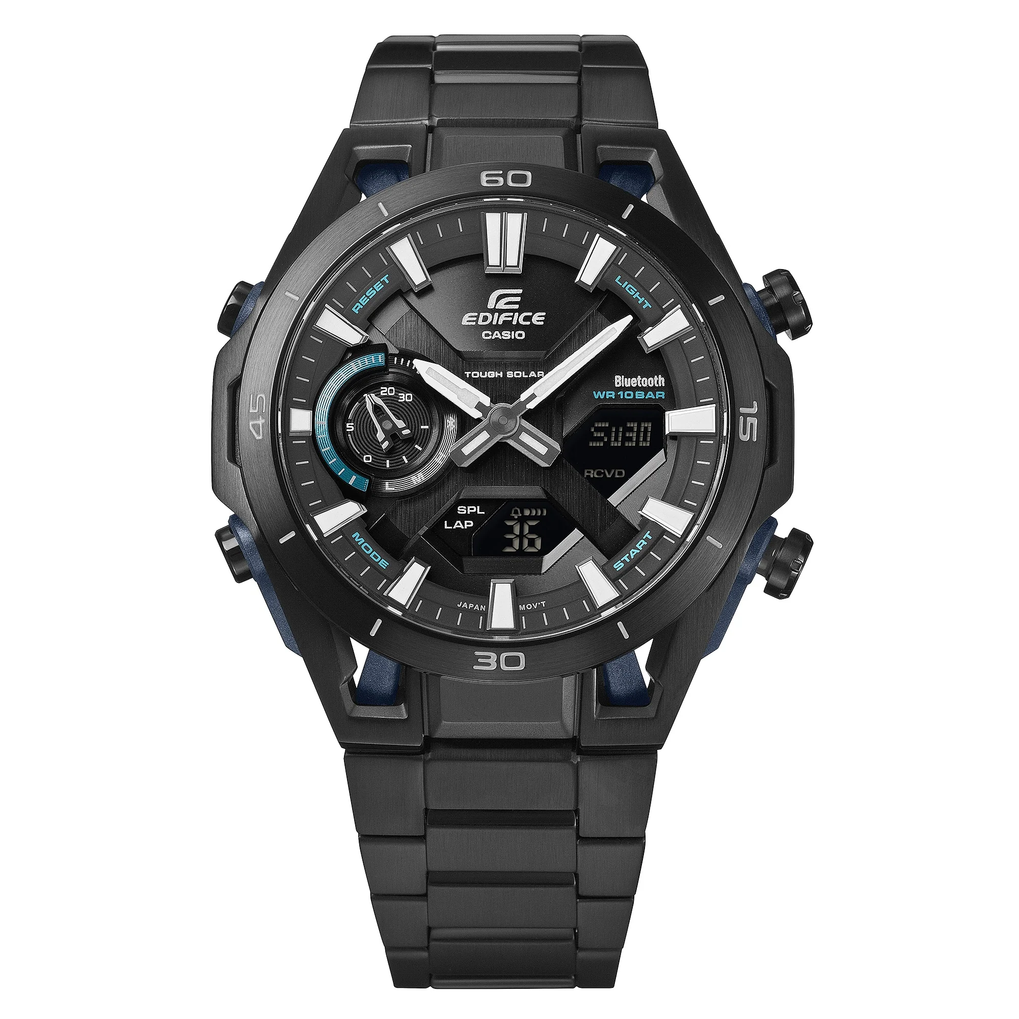 ECB-2300DC-1A Reloj Edifice De hombre correa de silicona - Image 3