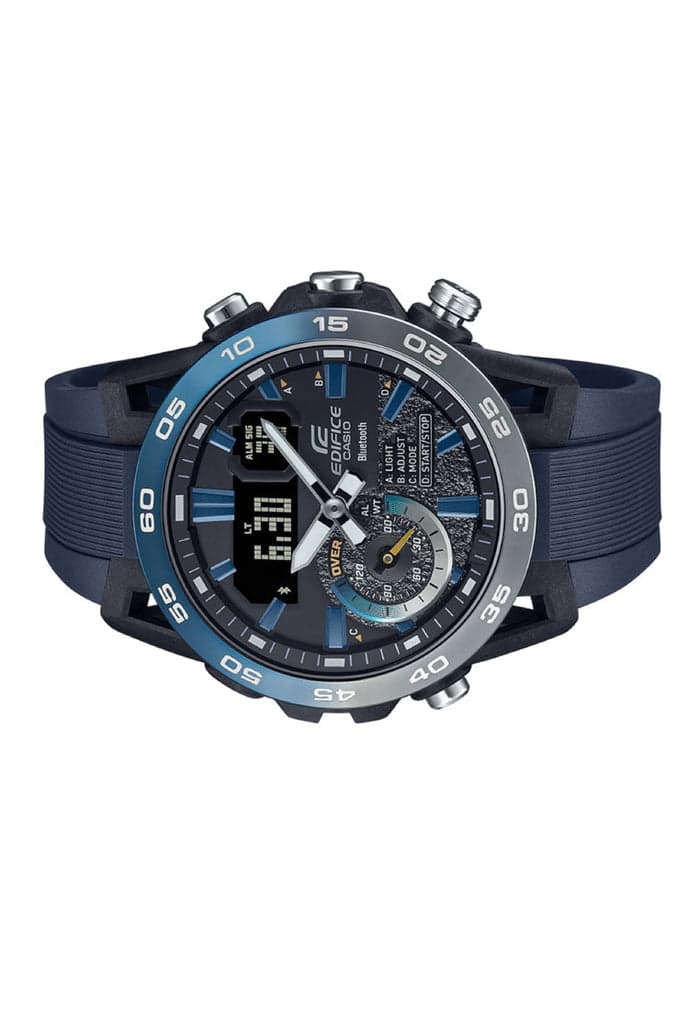ECB-40NP-1A Edifice Reloj Doble Hora de Resina para Hombre con Bluetooth - Image 2