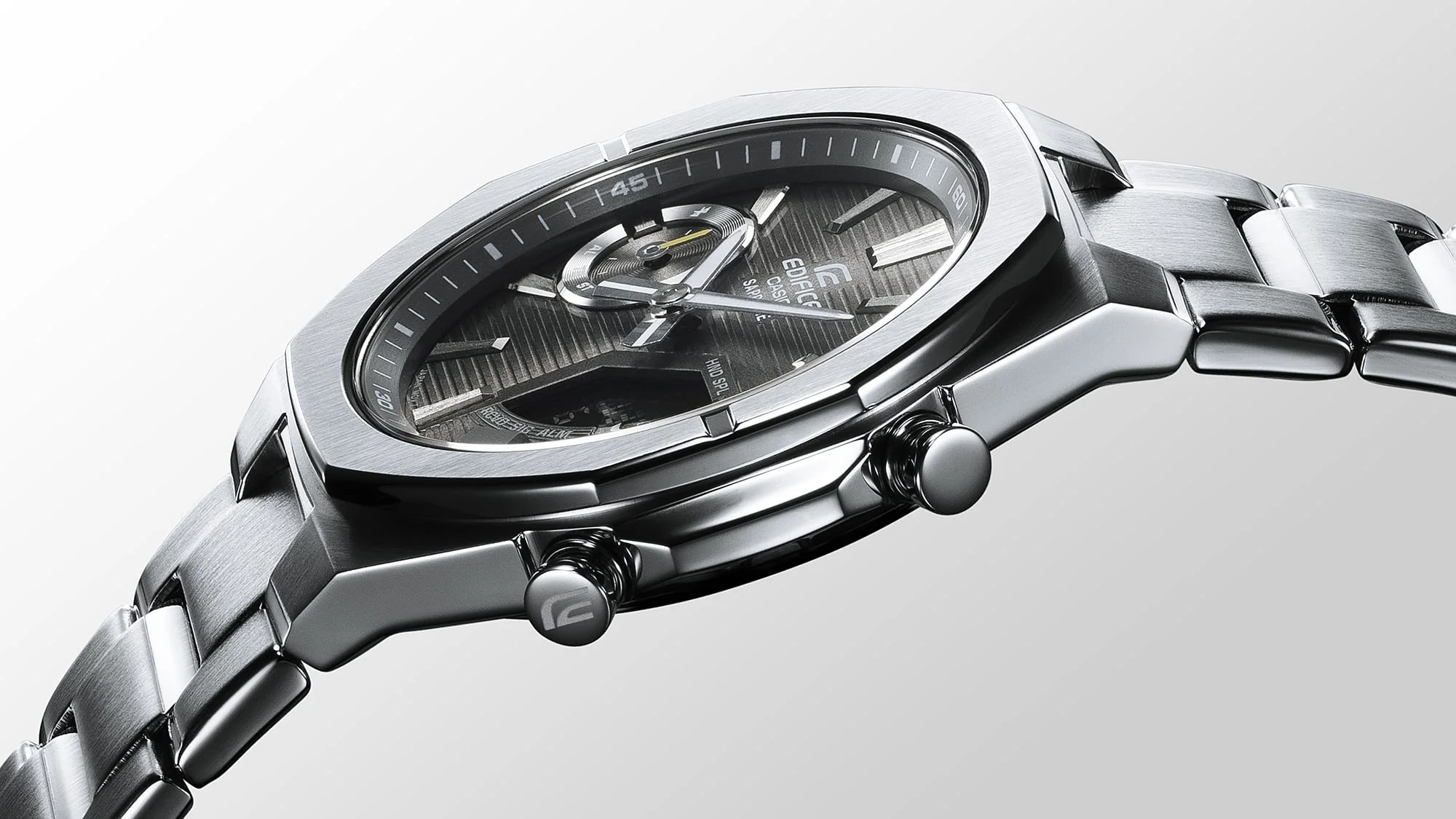 ECB-S10D-8A Edifice Bluetooth reloj de caballero pulsera de metal cristal zafiro - Image 5