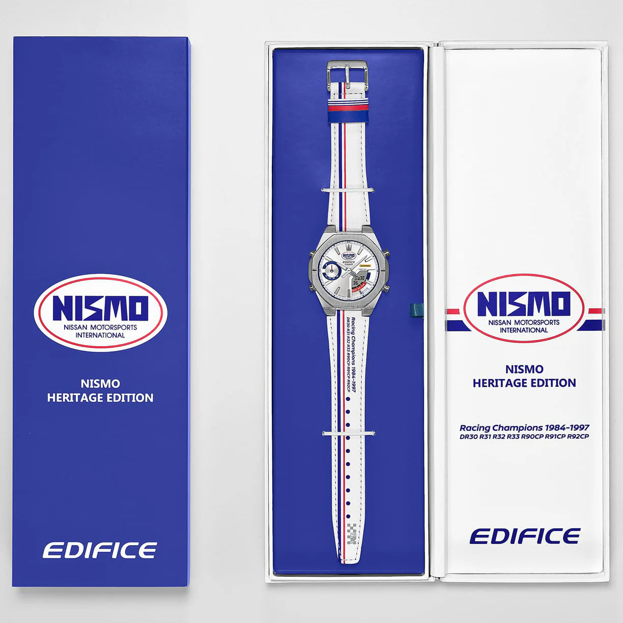 ECB-S10NIS-7A Reloj Edifice Nismo de hombre banda de piel - Image 3