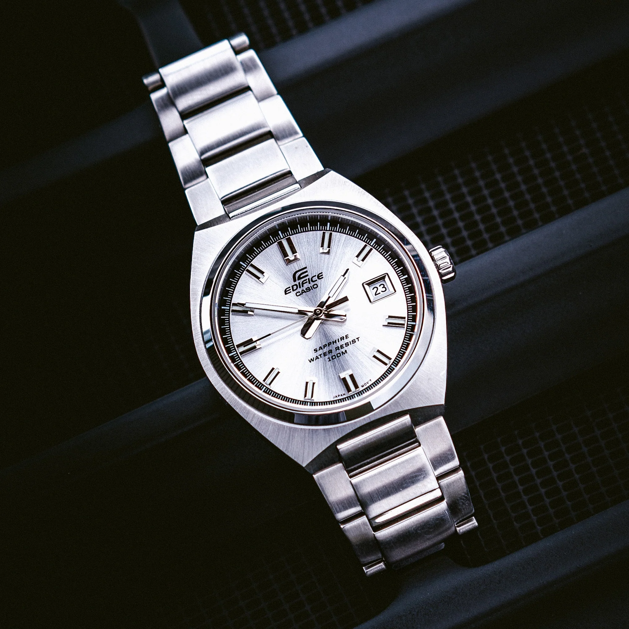 EFB-109D-7AV Reloj Edifice de caballero pulsera de metal cristal zafiro - Image 2