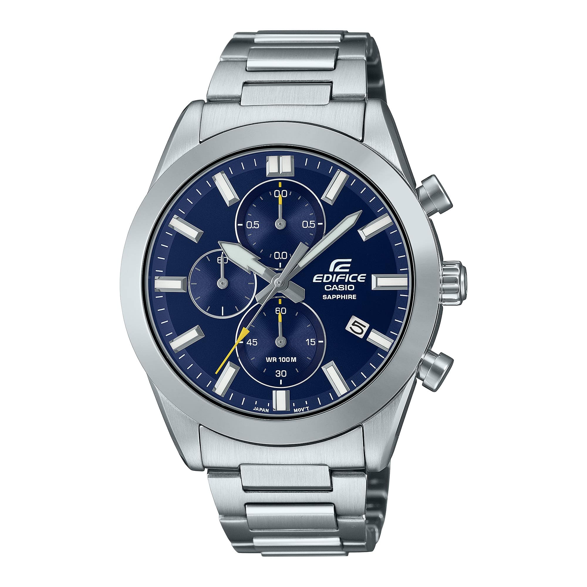 EFB-710D-2AV Edifice Reloj para Hombre cristal zafiro