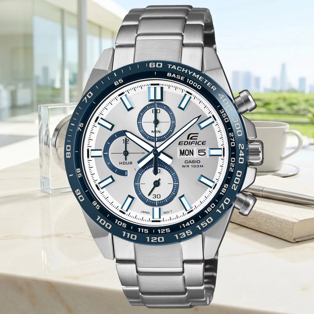 EFR-574DE-7AV Reloj Edifice de hombre correa de metal - Image 2