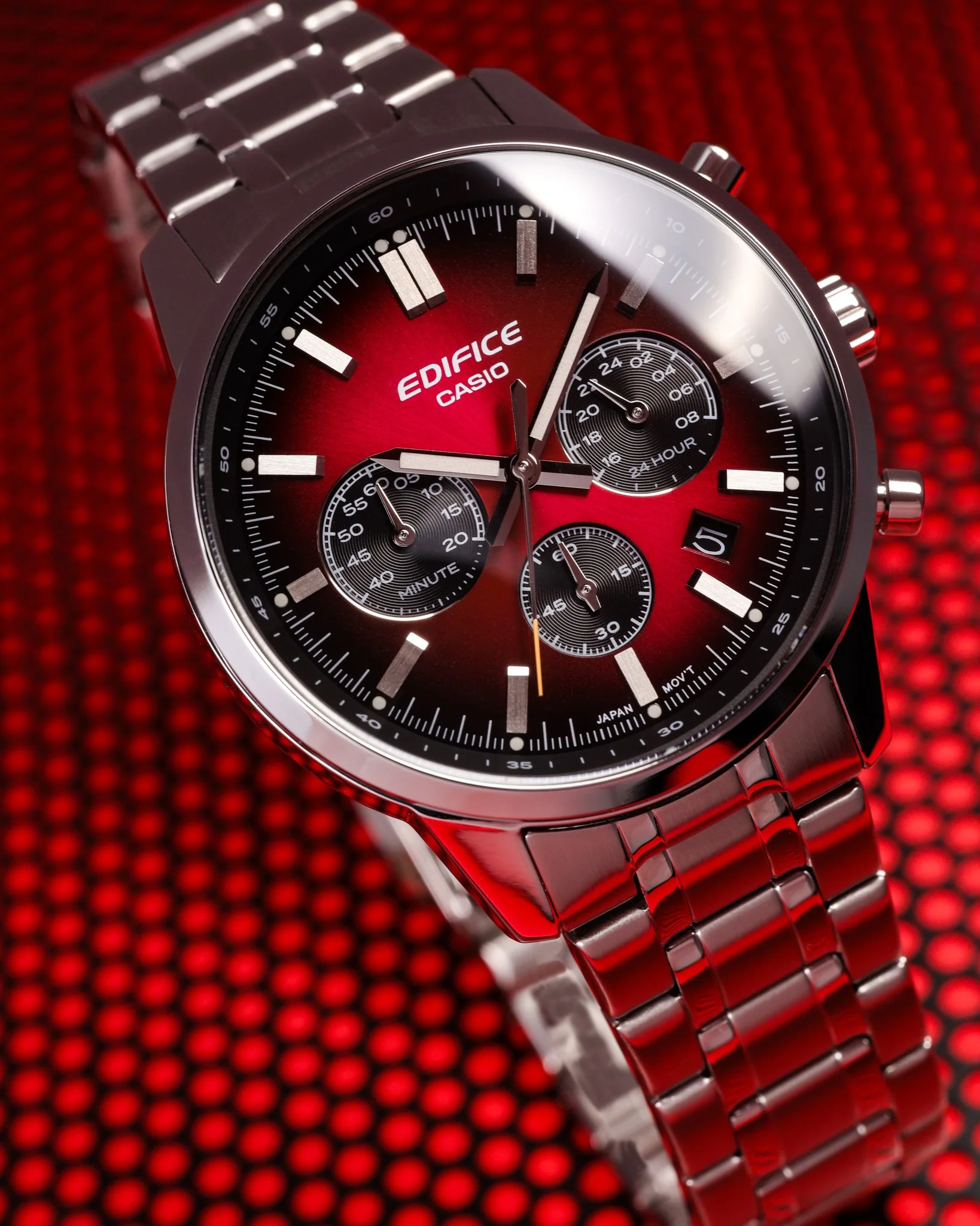 EFR-575D-4A Reloj Edifice de hombre correa de metal - Image 2