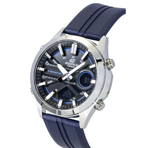 EFV-C120P-1A2 Reloj Edifice de hombre pulsera de metal 10 años de batería - Image 4