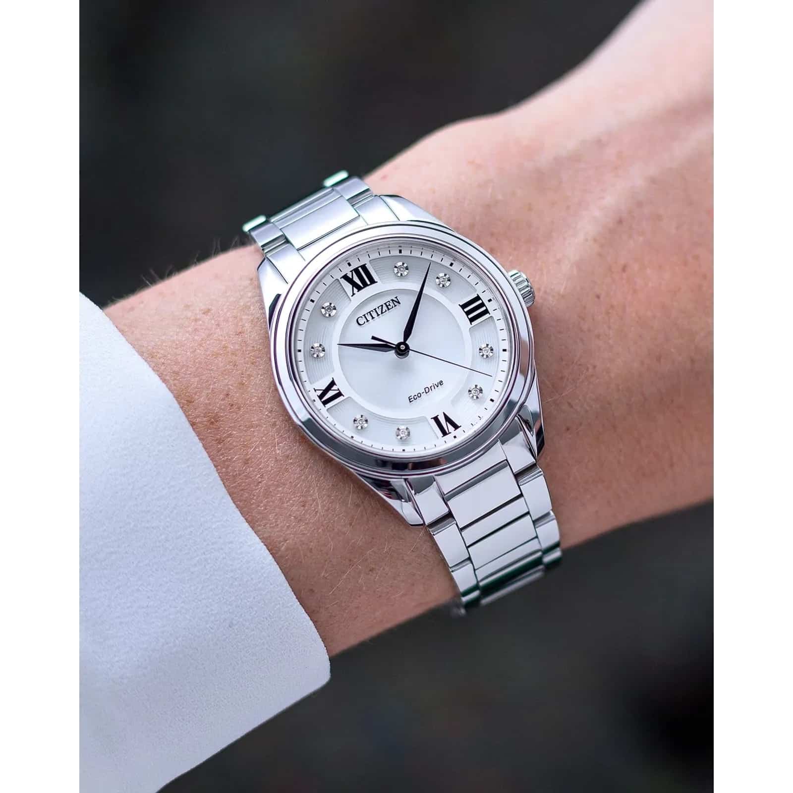 EM0870-58A Citizen Reloj para caballero pulsera de metal Eco-drive - Image 2