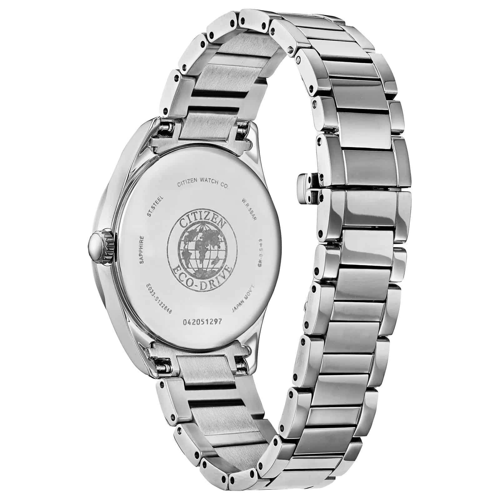 EM0870-58A Citizen Reloj para caballero pulsera de metal Eco-drive - Image 4