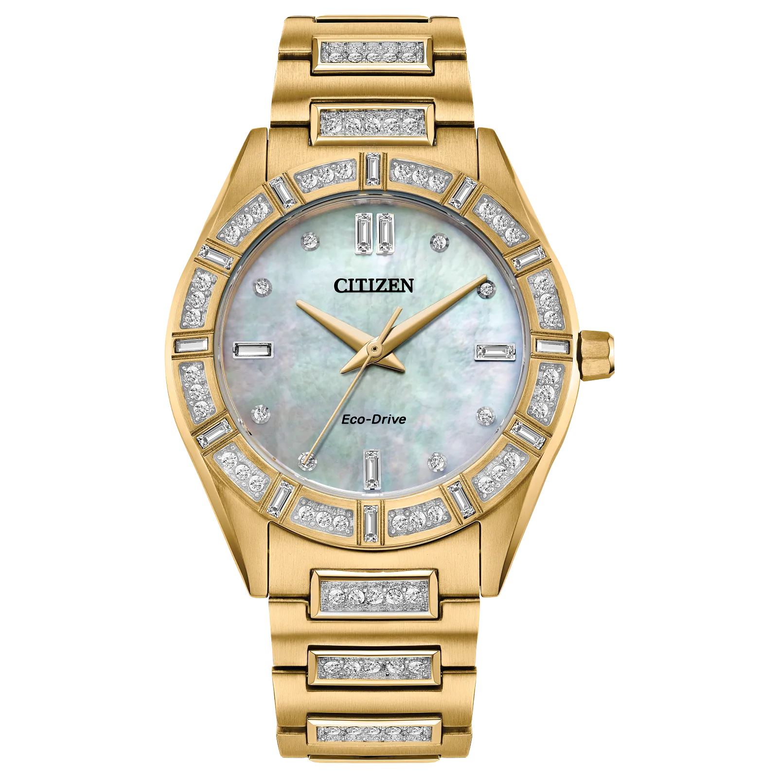 EM1022-51D Reloj Citizen Silhouette Eco-drive de mujer correa de metal 34 mm