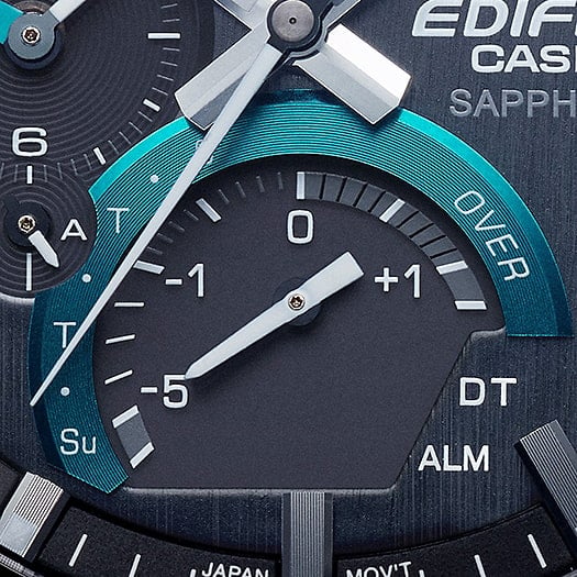 EQB-1000D-1A Edifice Reloj para Hombre Pulsera de Metal Vinculación Bluetooth cristal zafiro - Image 5