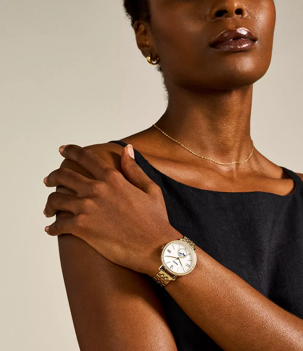 ES5167 Reloj Fossil Jacqueline de mujer correa de metal - Image 4