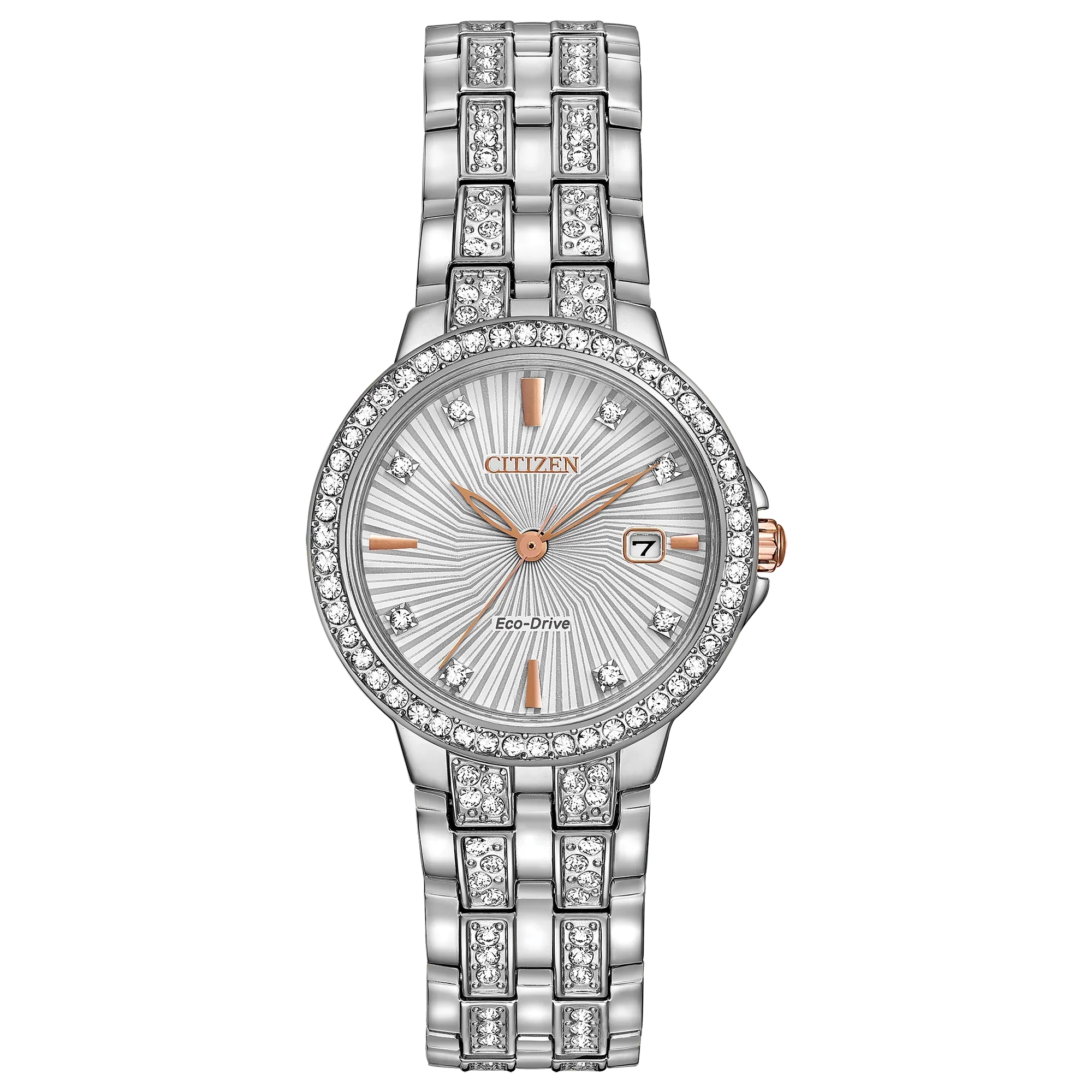 EW2340-58A Reloj Citizen Silhouette de mujer correa de metal Eco-Drive