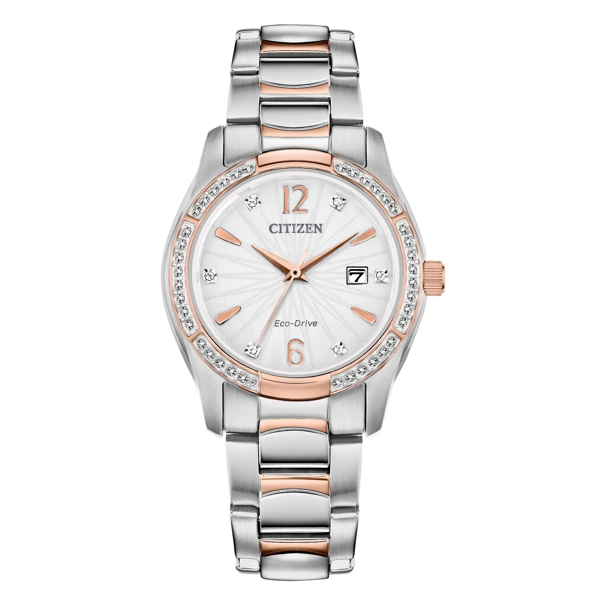 EW2576-51A Reloj Citizen Crystal de mujer correa de metal