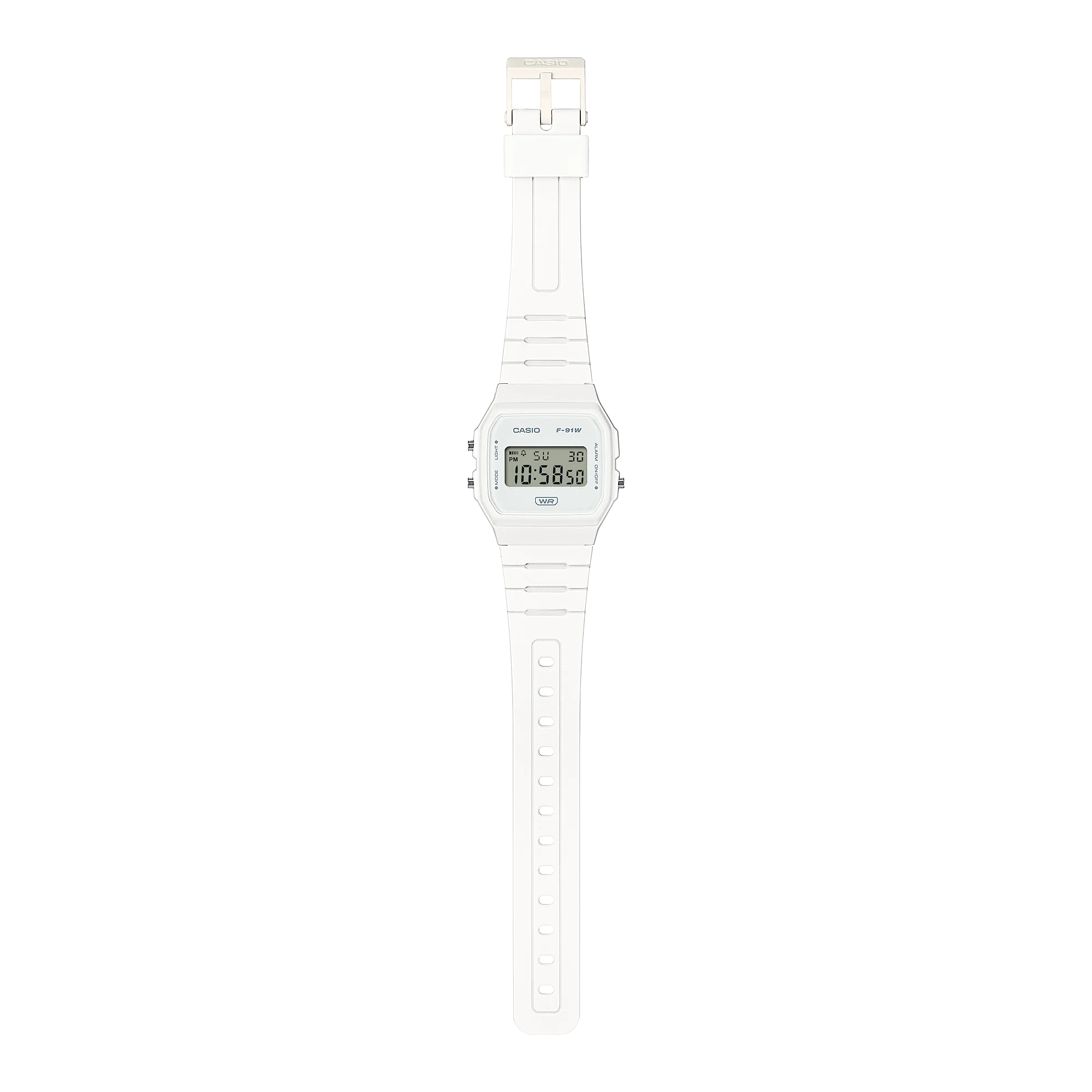 F-91WB-7ACF Reloj Casio hombre pulsera de caucho digital - Image 8