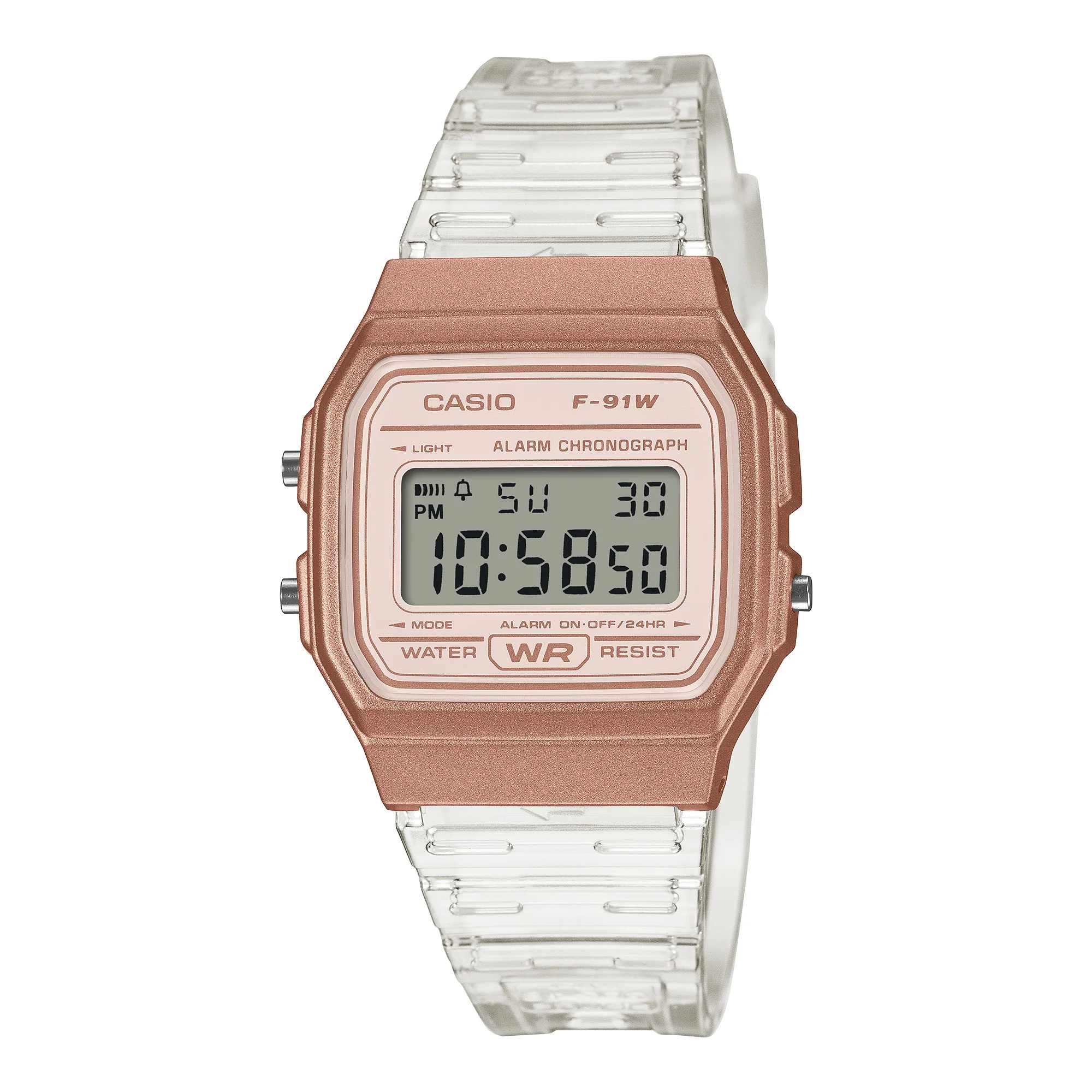 F-91WS-7A3 Reloj Casio unisex correa de caucho digital