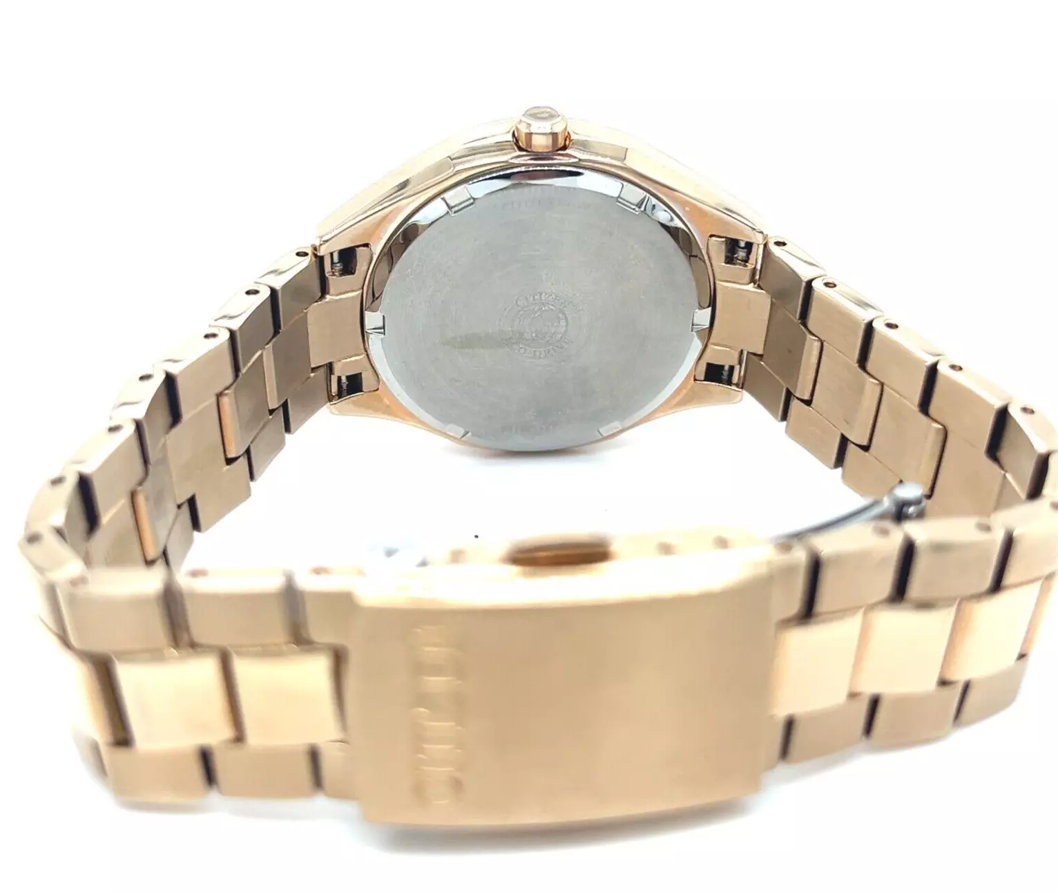 FD1063-57X Citizen Eco-Drive Champagne de mujer correa de metal - Image 3