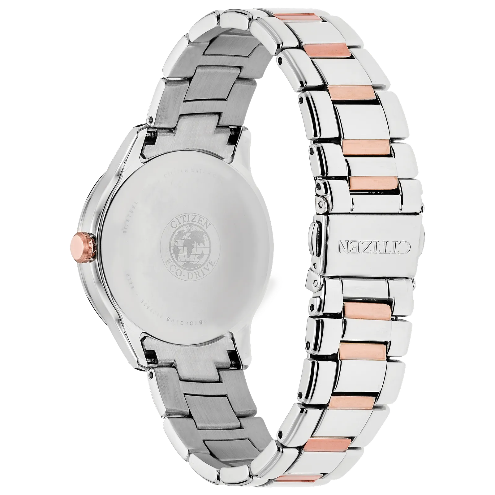 FD2016-51A Reloj Citizen Silhouette Crystal Eco-drive de dama pulsera de metal - Image 2