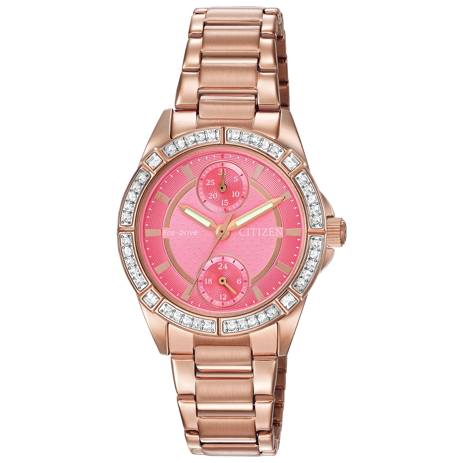 FD3003-58X Citizen Weekender Eco-drive de dama pulsera de metal