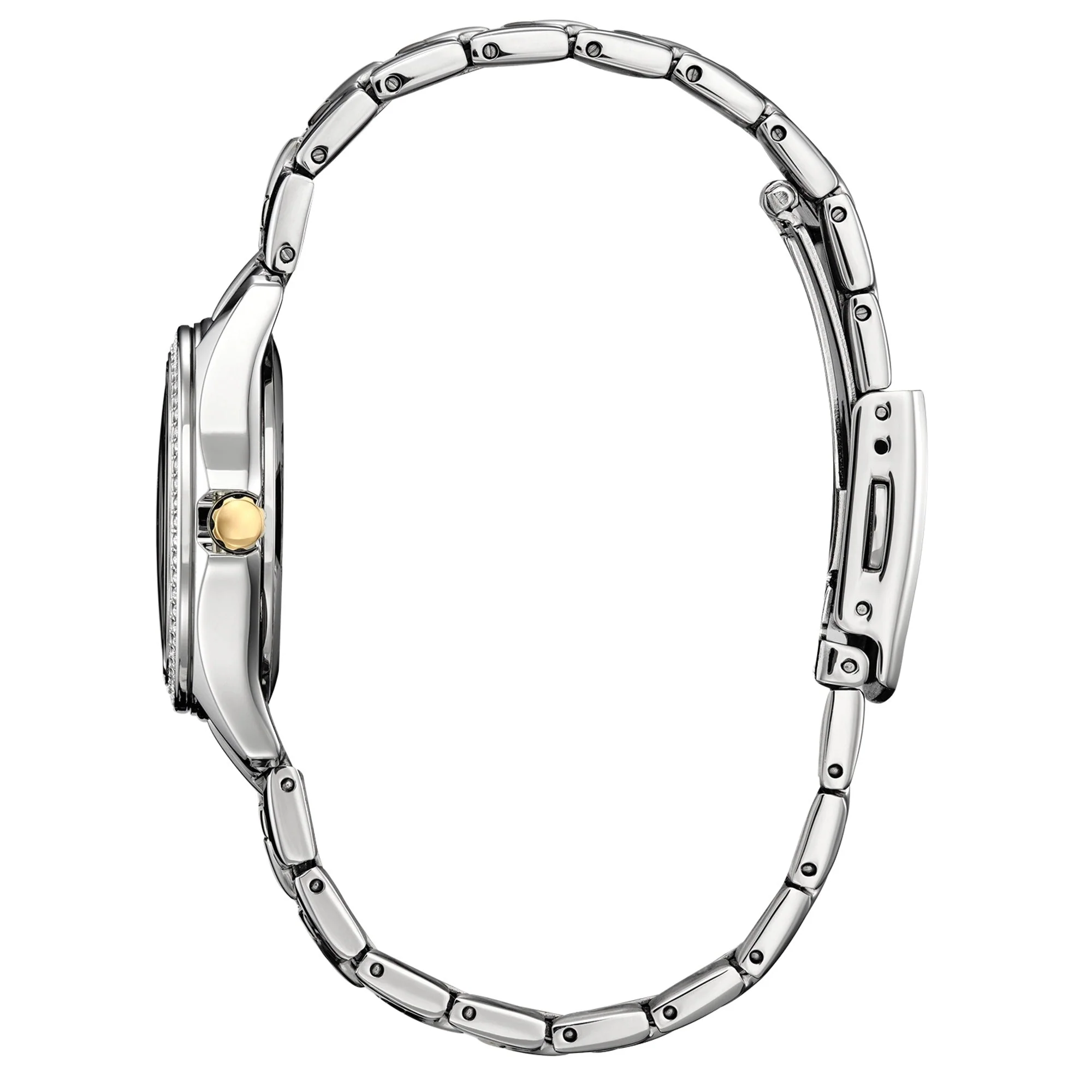 FE1146-71A Reloj Citizen Crystal de mujer correa de metal - Image 3