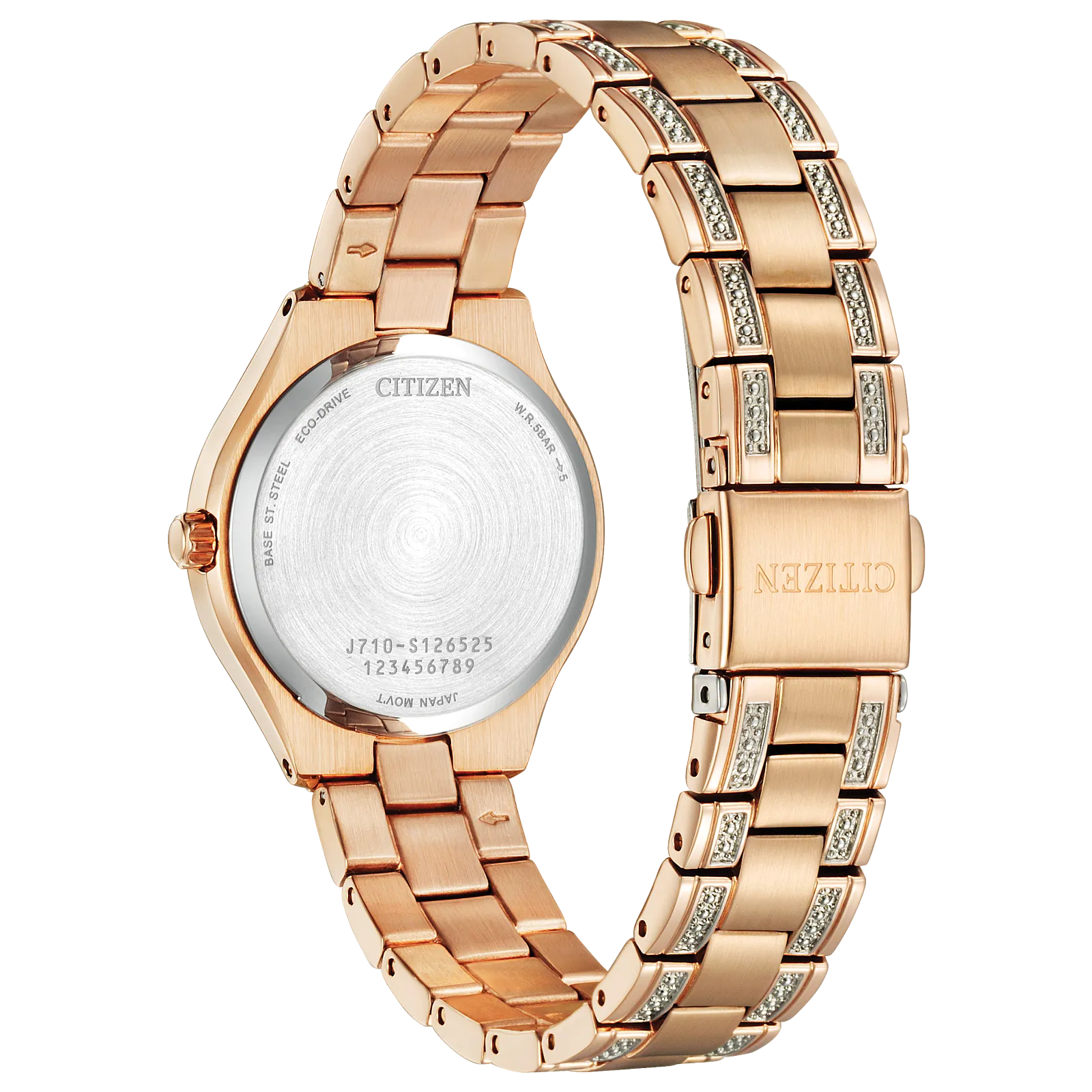 FE1233-52A Reloj Citizen Silhouette de dama pulsera de metal Eco-Drive - Image 2