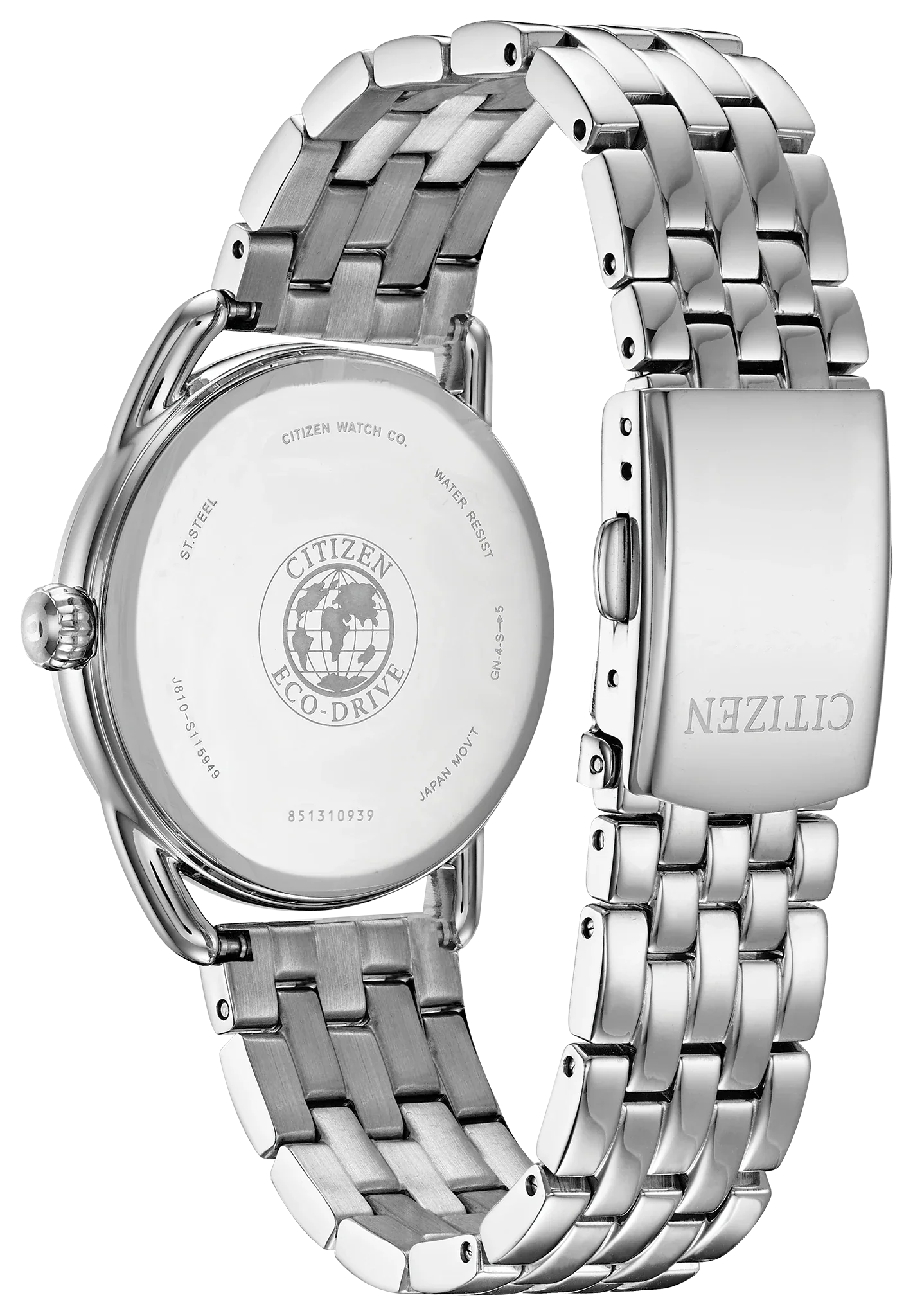 FE6080-71X Reloj Citizen Sport Casual Eco-drive de dama correa de metal - Image 2