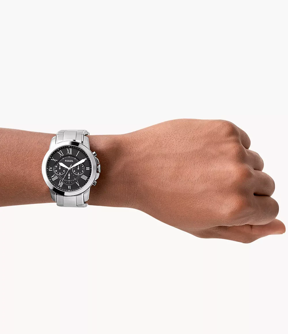 FS4736 Reloj Fossil Grant de hombre correa de metal - Image 4