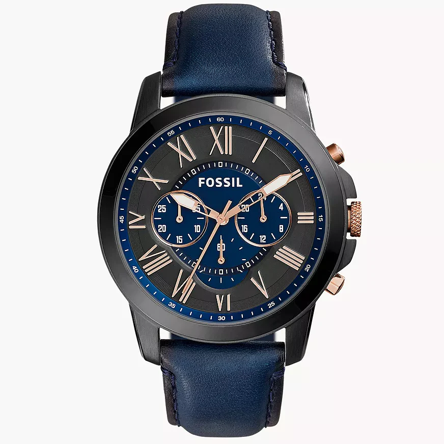 FS5061 Reloj Grant de hombre banda de piel