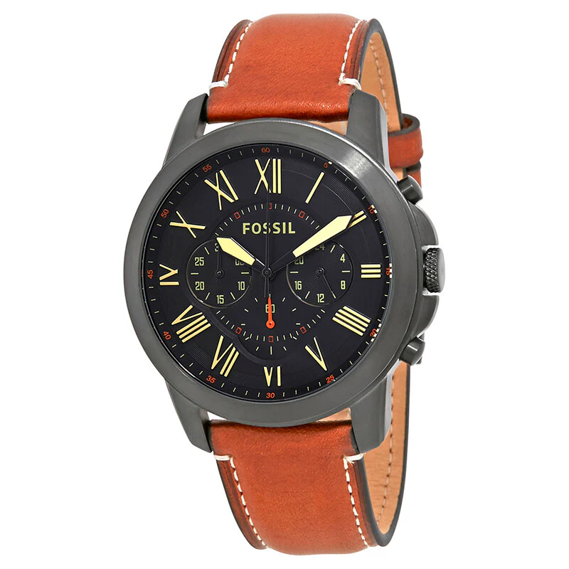 FS5241 Reloj Grant de hombre correa de piel - Image 4