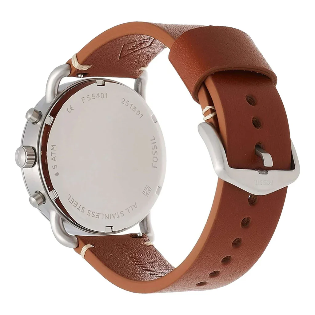 FS5401 Reloj The Commuter Análogo de Cuero para Hombre - Image 4