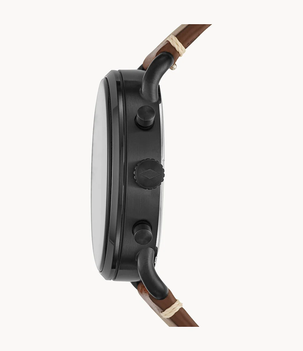 FS5403 Reloj The Commuter de hombre correa de cuero - Image 2