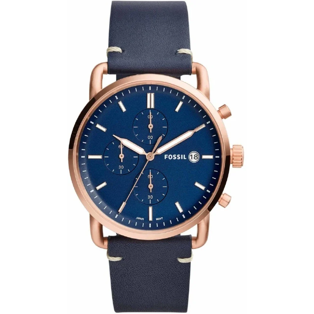FS5404 Reloj The Commuter de hombre correa de cuero