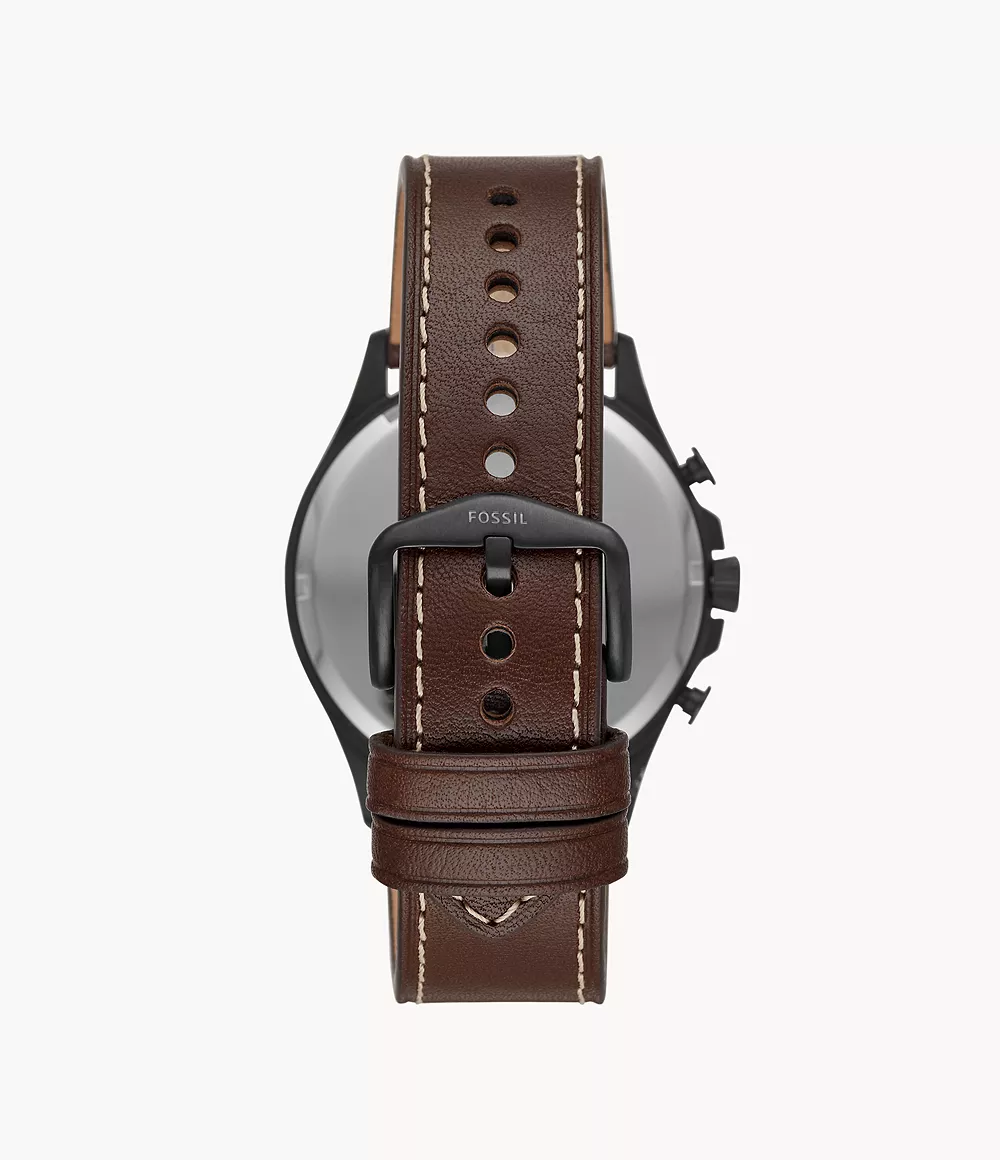FS5608 Reloj Forrester de caballero pulsera de cuero 46mm - Image 3