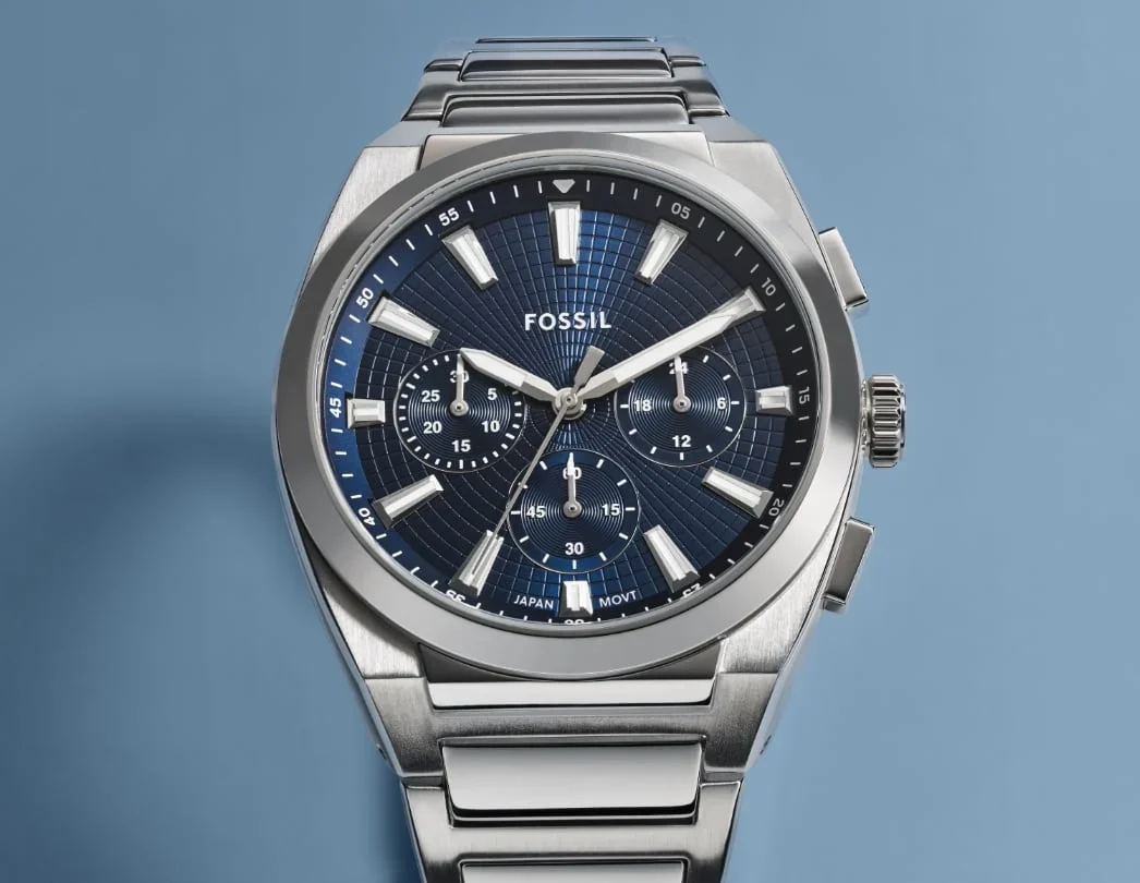 FS5822 Reloj Fossil Everett de hombre correa de metal - Image 4