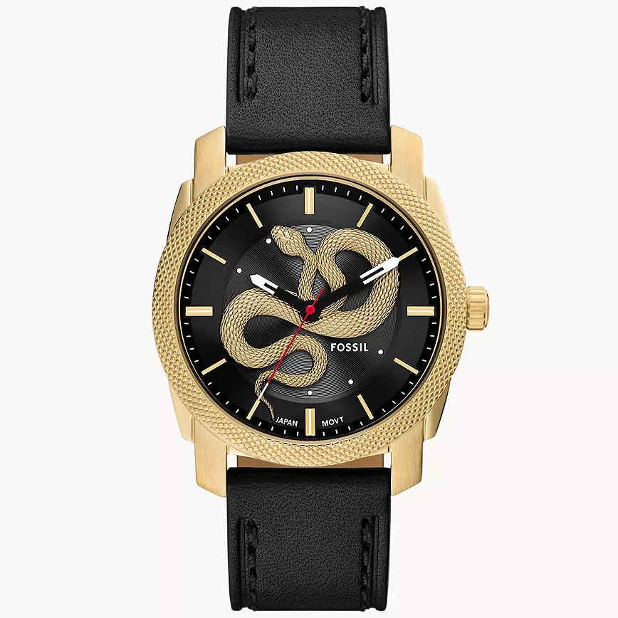 FS6082 Reloj Machine de hombre pulsera de piel 42 mm