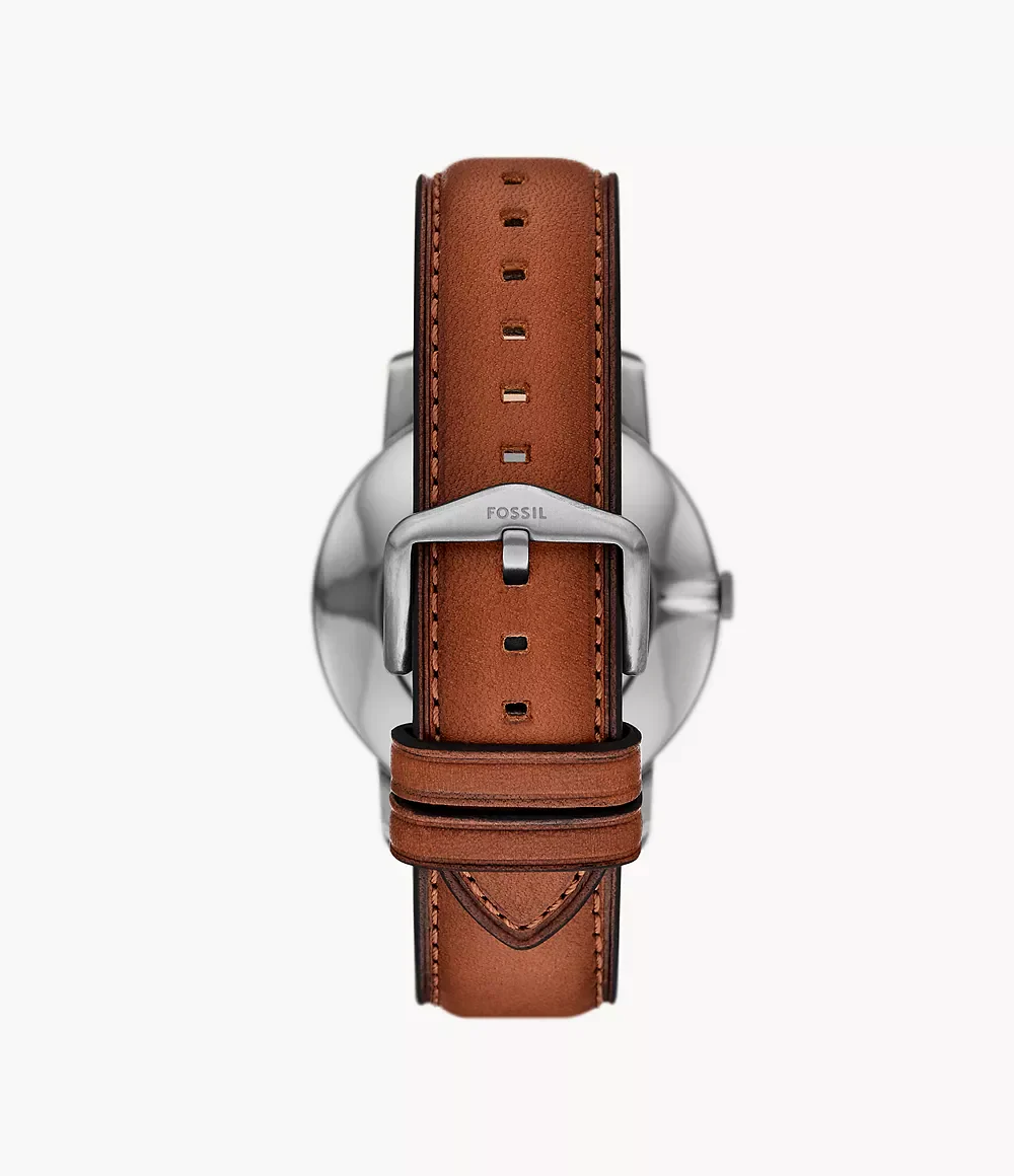 FS6094 Reloj Minimalist de hombre correa de cuero - Image 3
