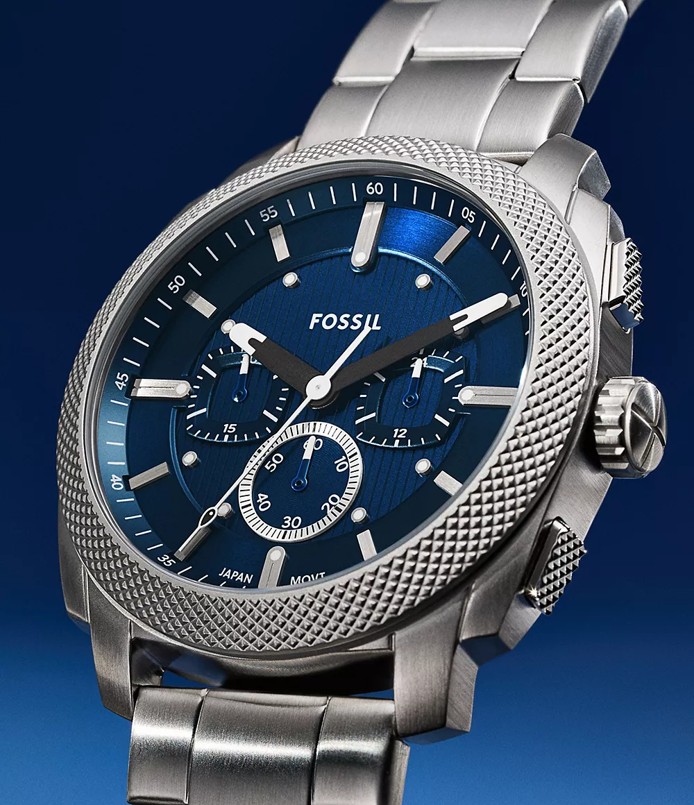 FS6096 Reloj Machine de hombre pulsera de metal 44mm - Image 2