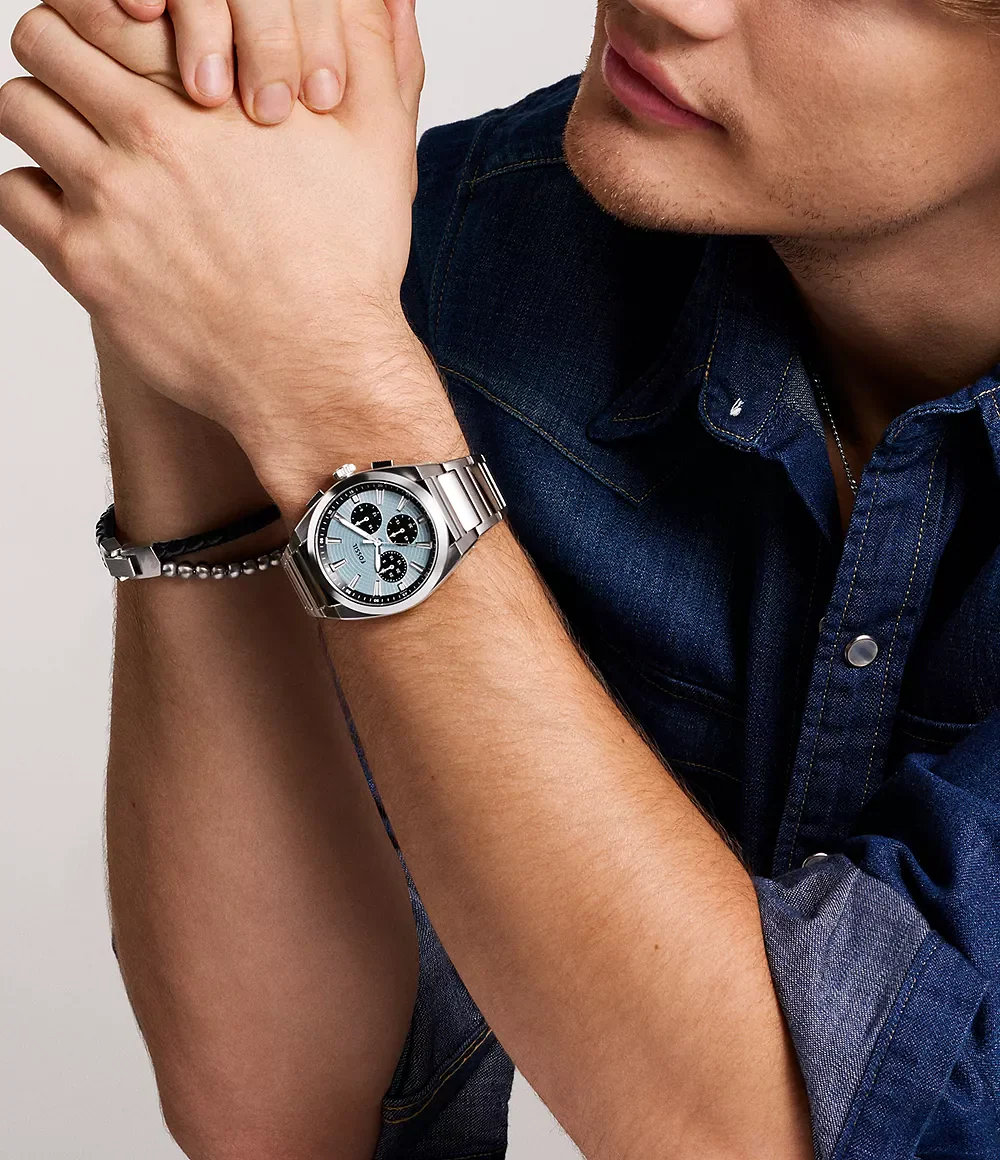 FS6105 Reloj Fossil Everett de hombre correa de metal - Image 4