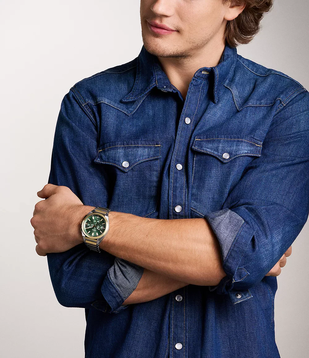 FS6106 Reloj Fossil Everett de hombre correa de metal - Image 5