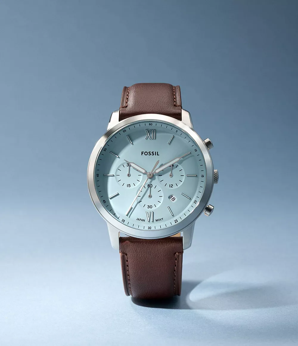 FS6109 Reloj Neutra de hombre correa de cuero - Image 2
