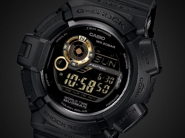 G-9300GB-1 Reloj G-Shock Digital para Caballero con Correa de Resina - Image 2