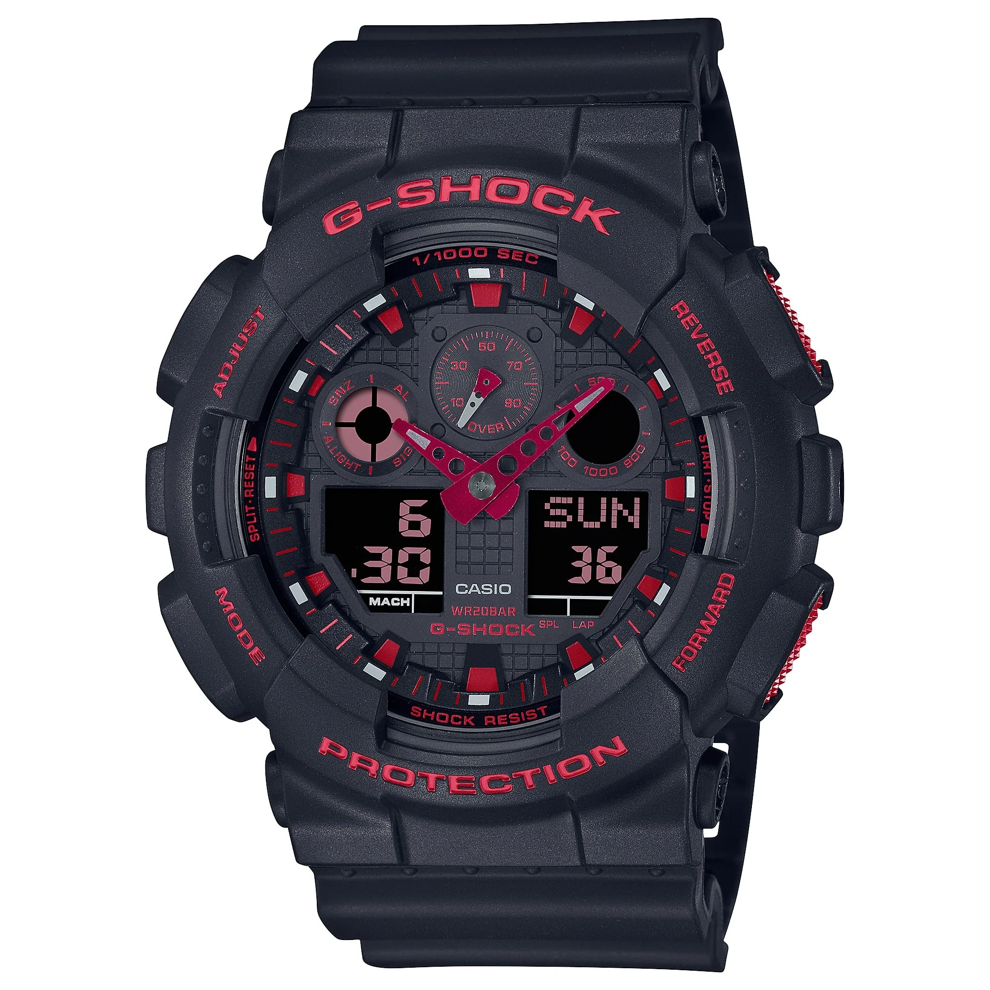 GA-100BNR-1A Reloj G-Shock para Hombre