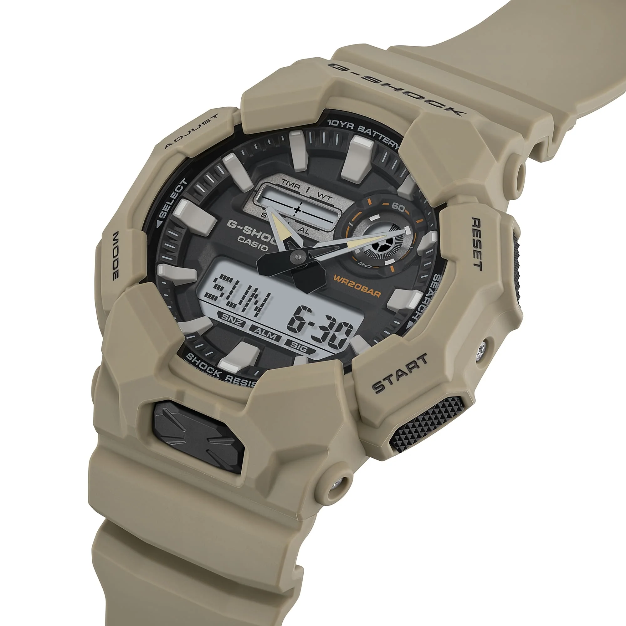 GA-010-5A G-Shock reloj sport para caballero pulsera de caucho - Image 5