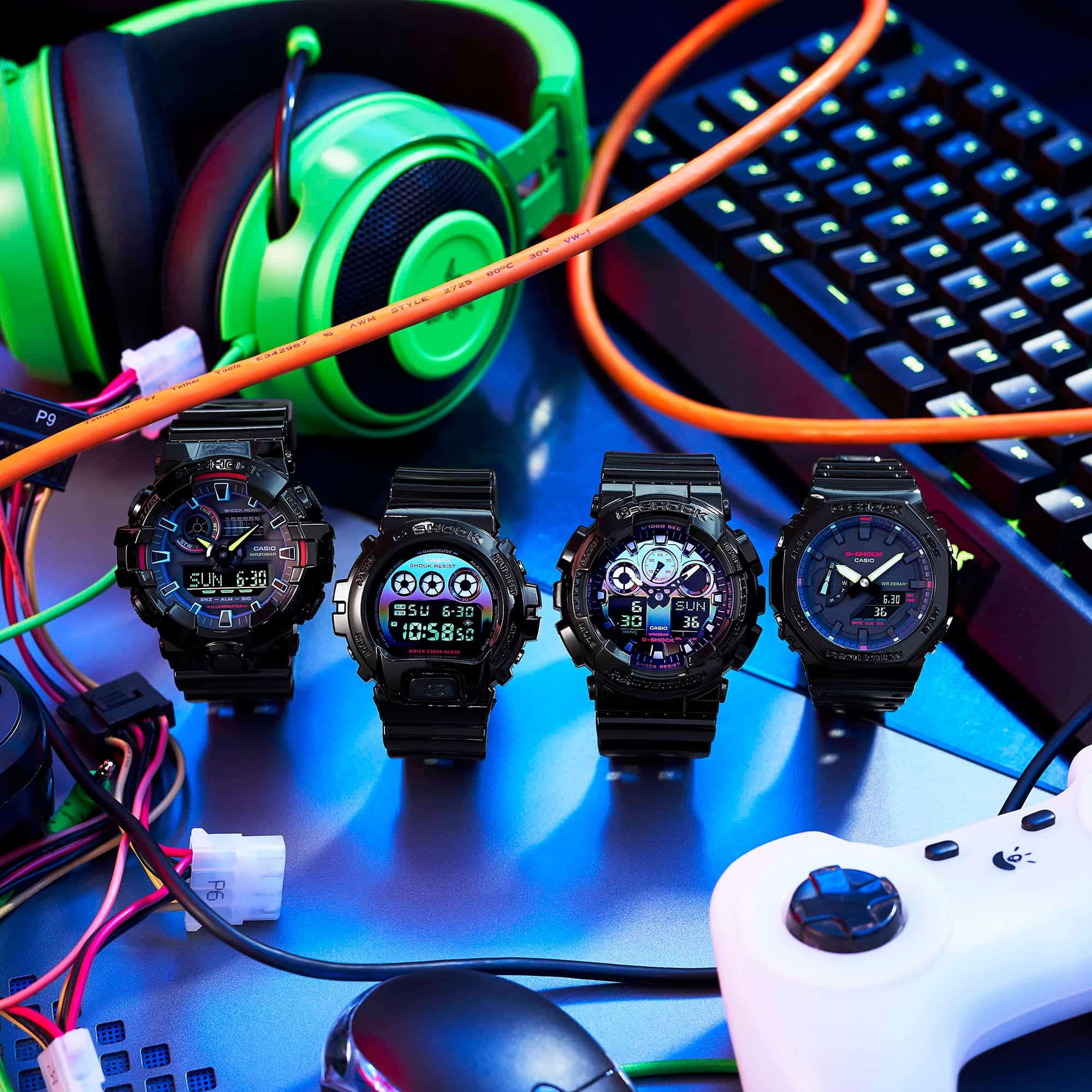 GA-100RGB-1A G-Shock Reloj para Hombre - Image 11