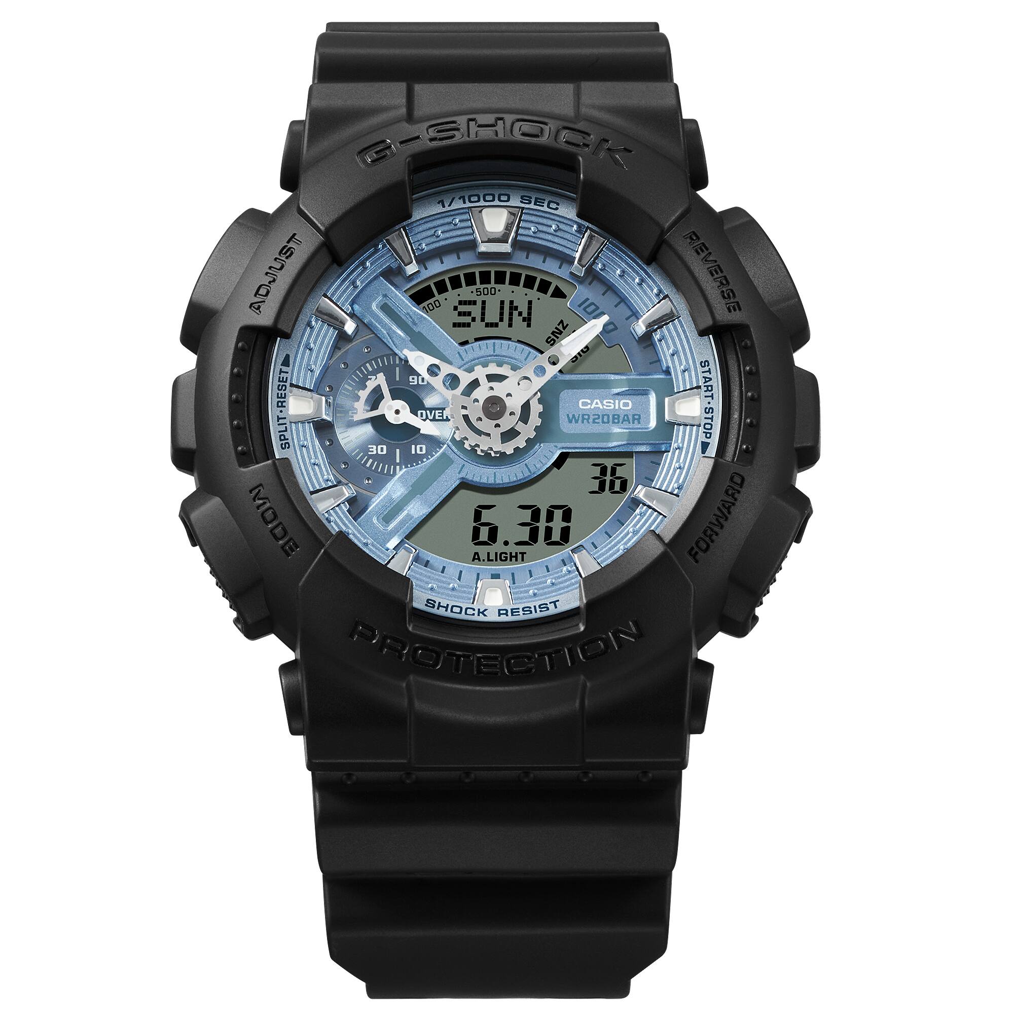 GA-110CD-1A2 Reloj G-Shock Pulsera de Resina para Caballero Doble Hora - Image 2