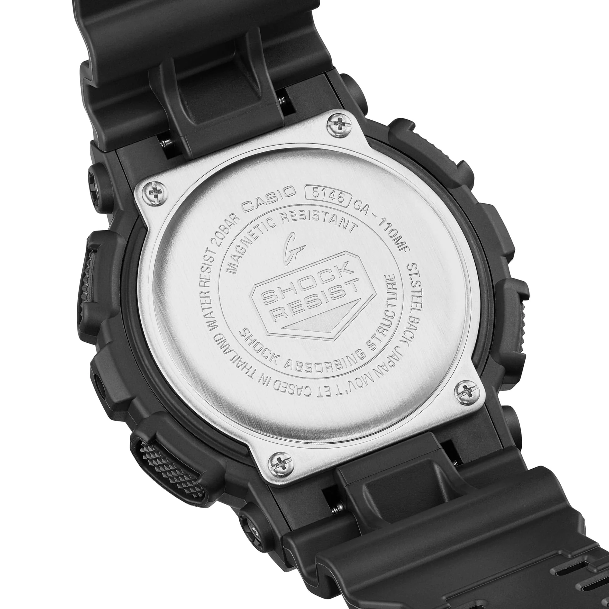 GA-110MF-1A Reloj G-Shock Pulsera de Resina para Caballero Doble Hora - Image 4