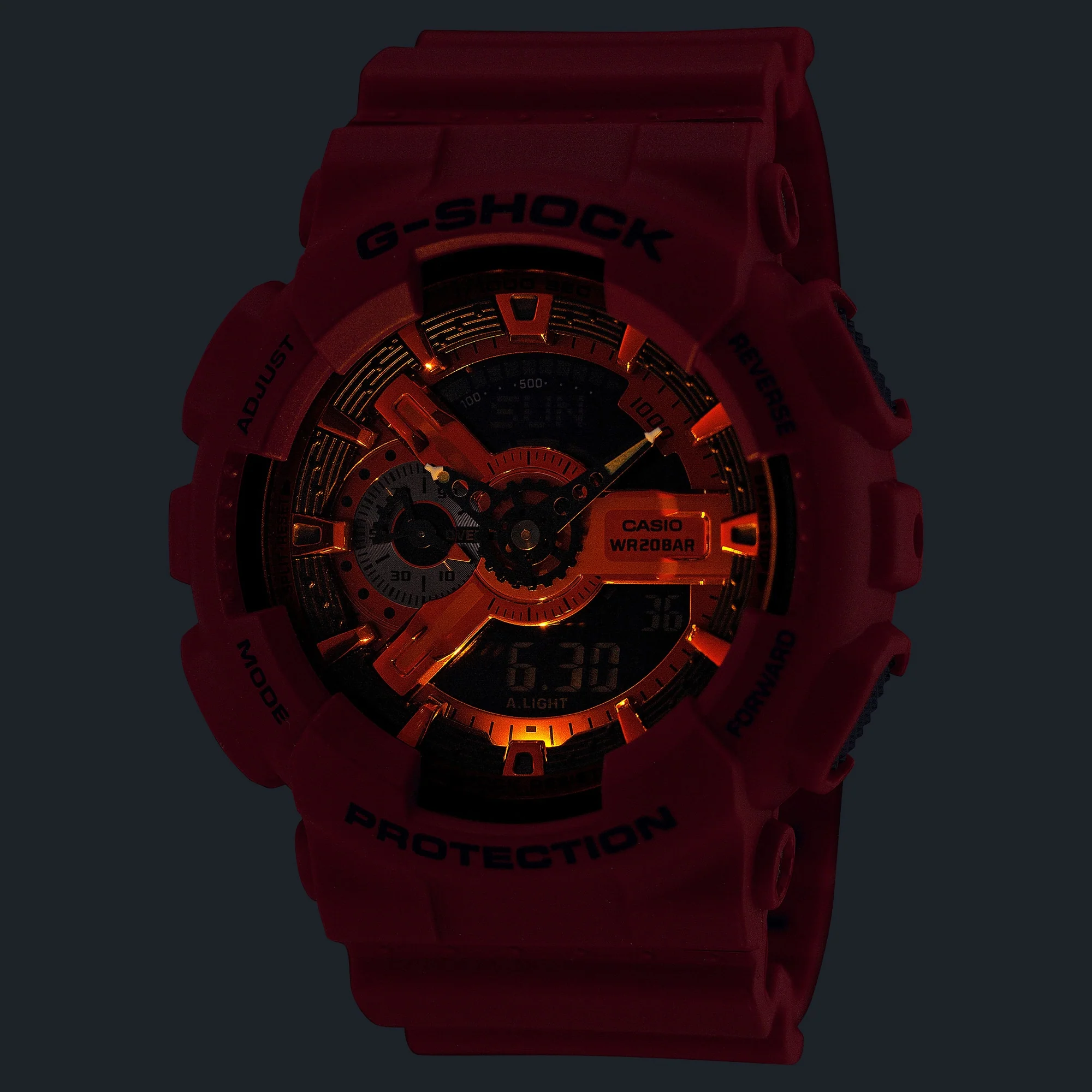 GA-110RRB-4A Reloj G-Shock de hombre correa de caucho - Image 4