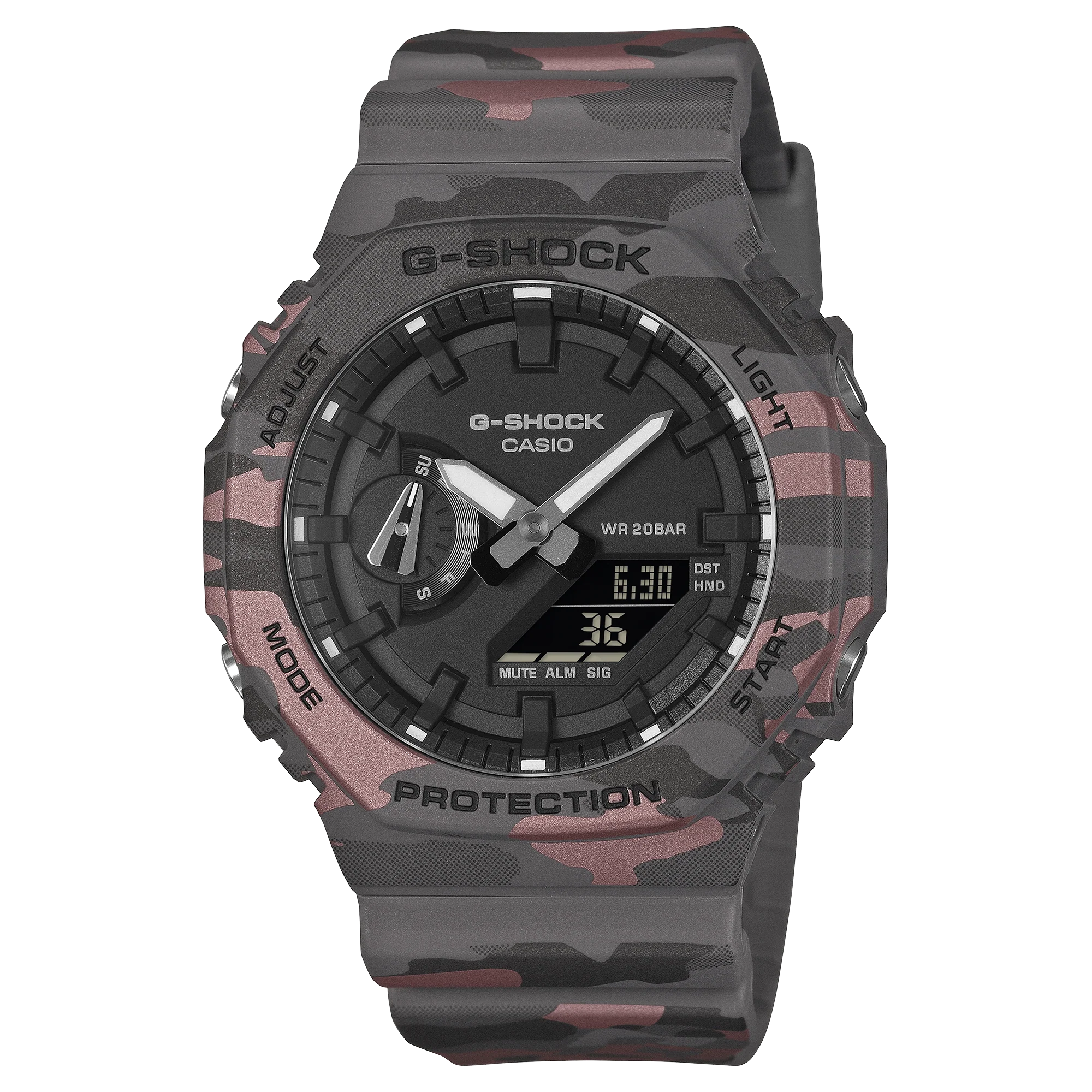 GA-2100CM-8A Reloj G-Shock de hombre correa de resina
