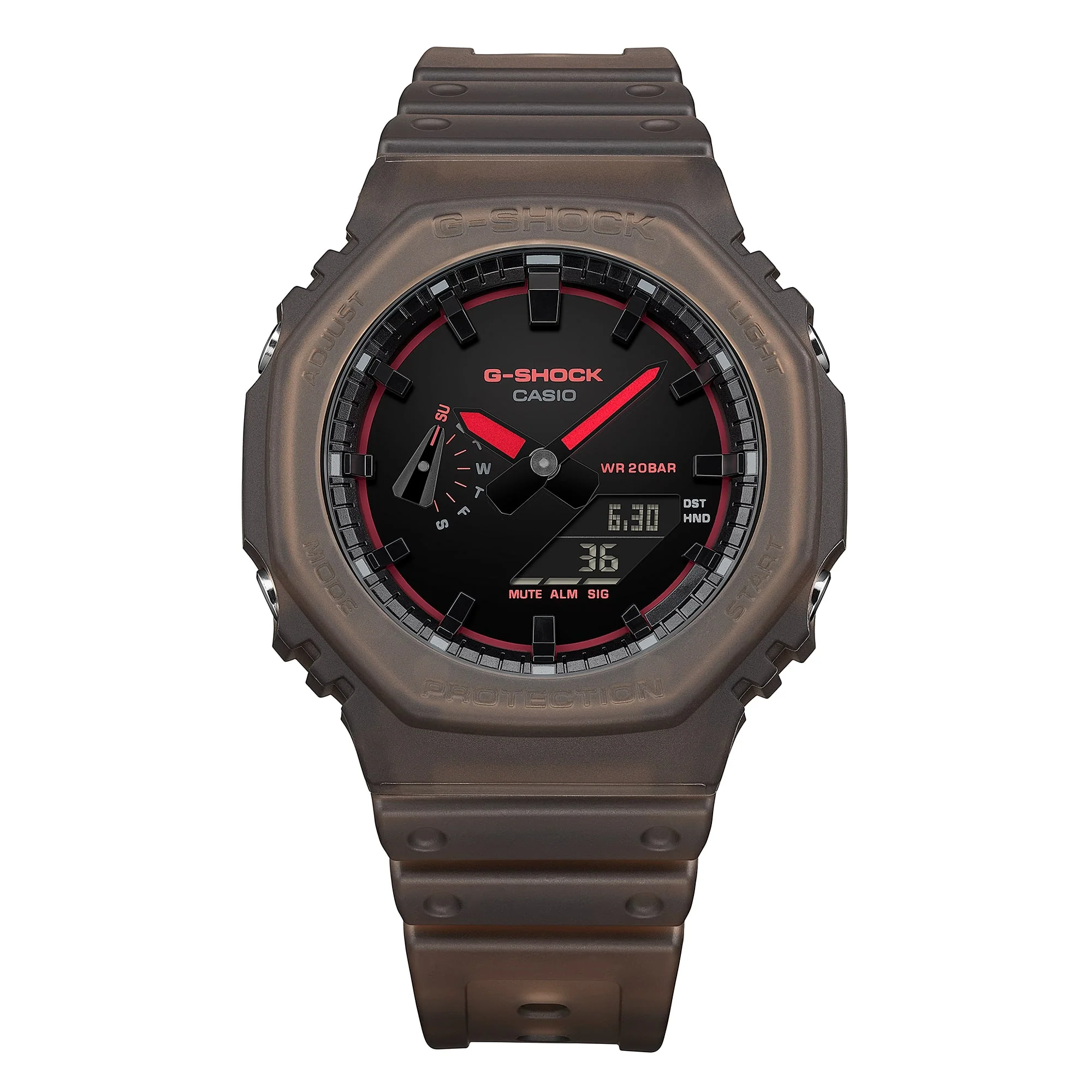 GA-2100K-5A Reloj G-Shock de hombre correa de silicona - Image 3