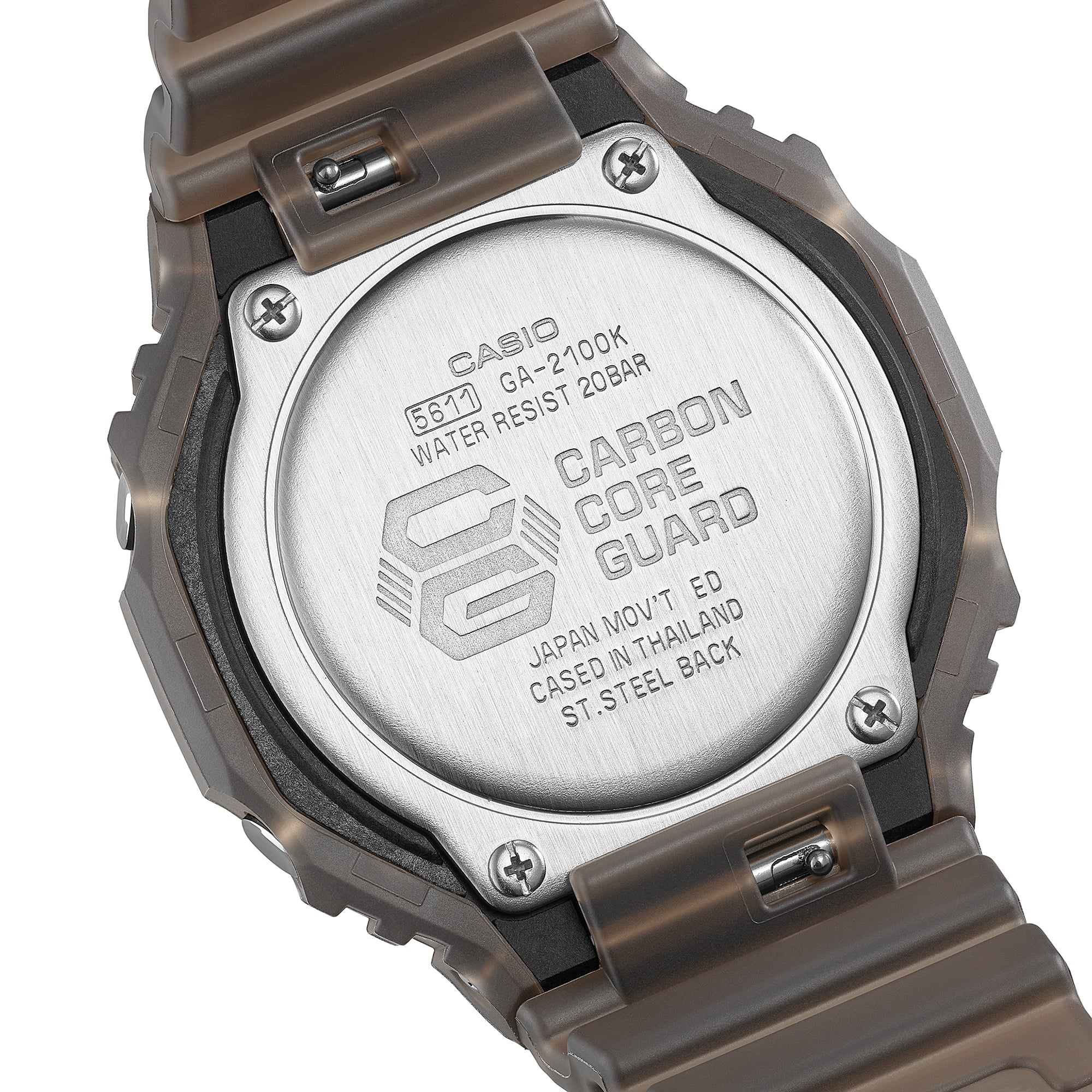 GA-2100K-5A Reloj G-Shock de hombre correa de silicona - Image 5