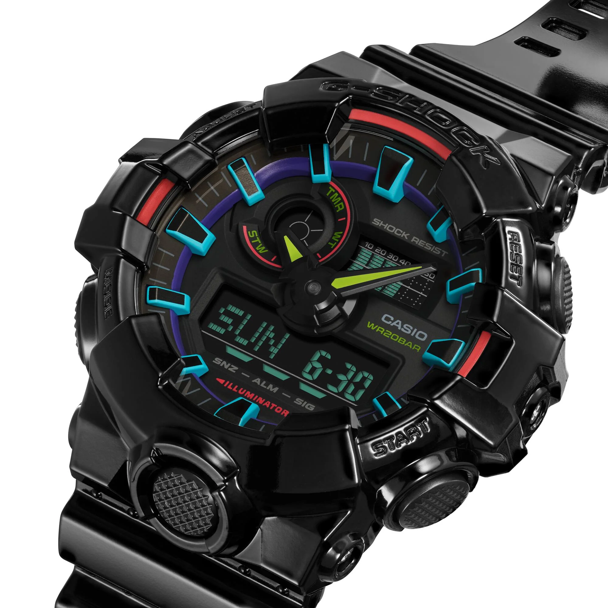 GA-700RGB-1A G-Shock Reloj para Hombre - Image 6